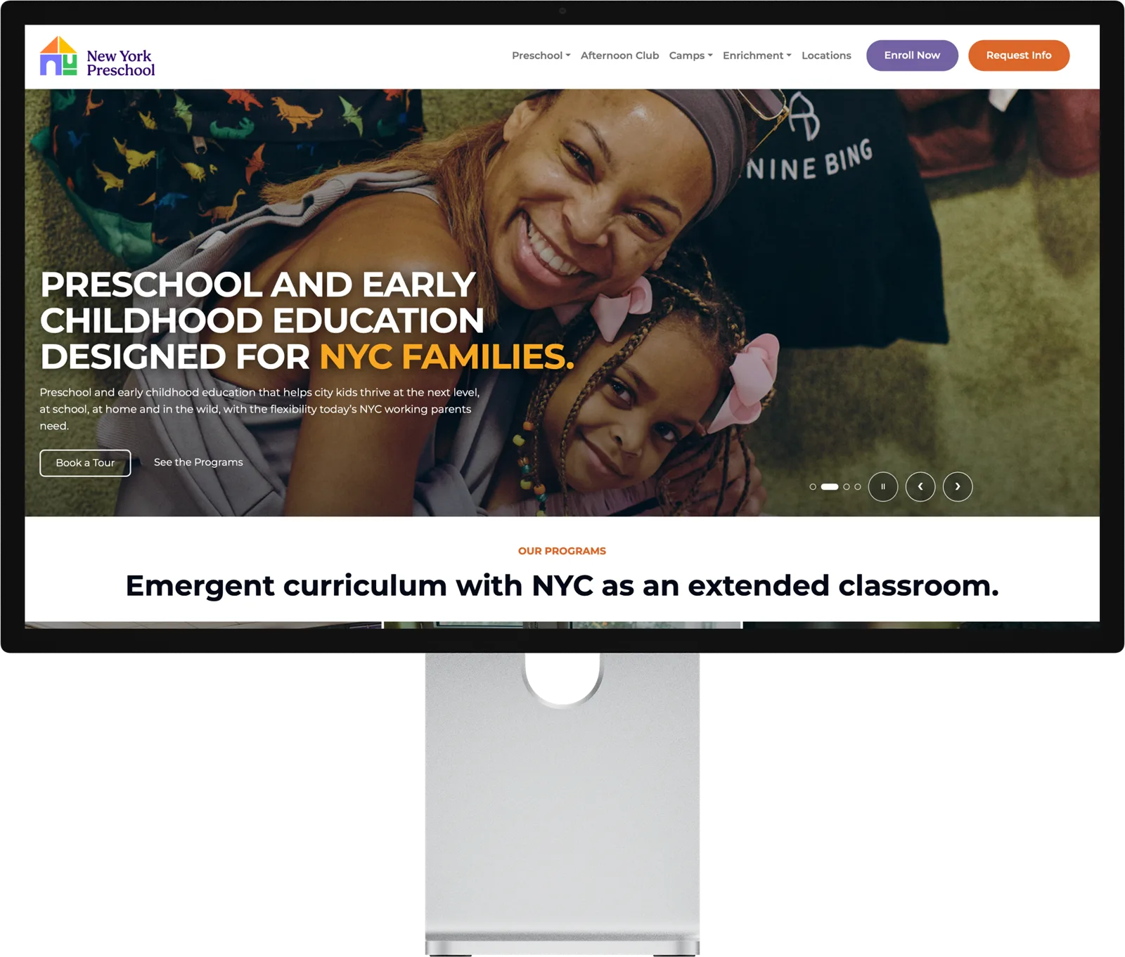 NYKC · Website Design