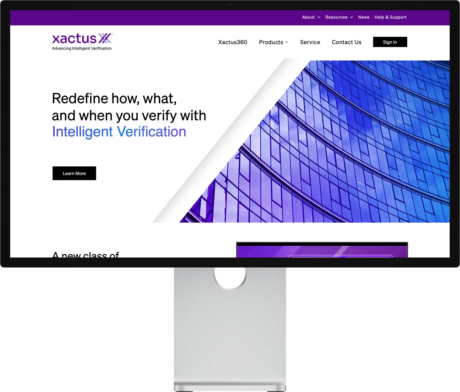 Xactus · Website Design