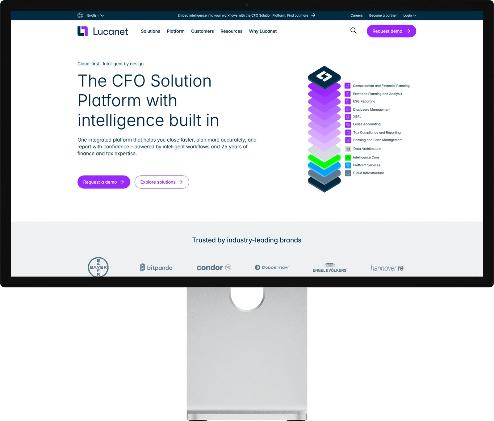 LucaNet · Website Design