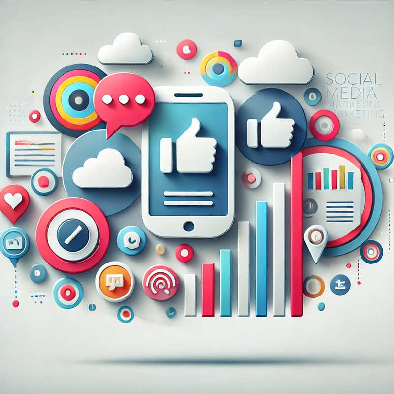 graphic for social media marketing