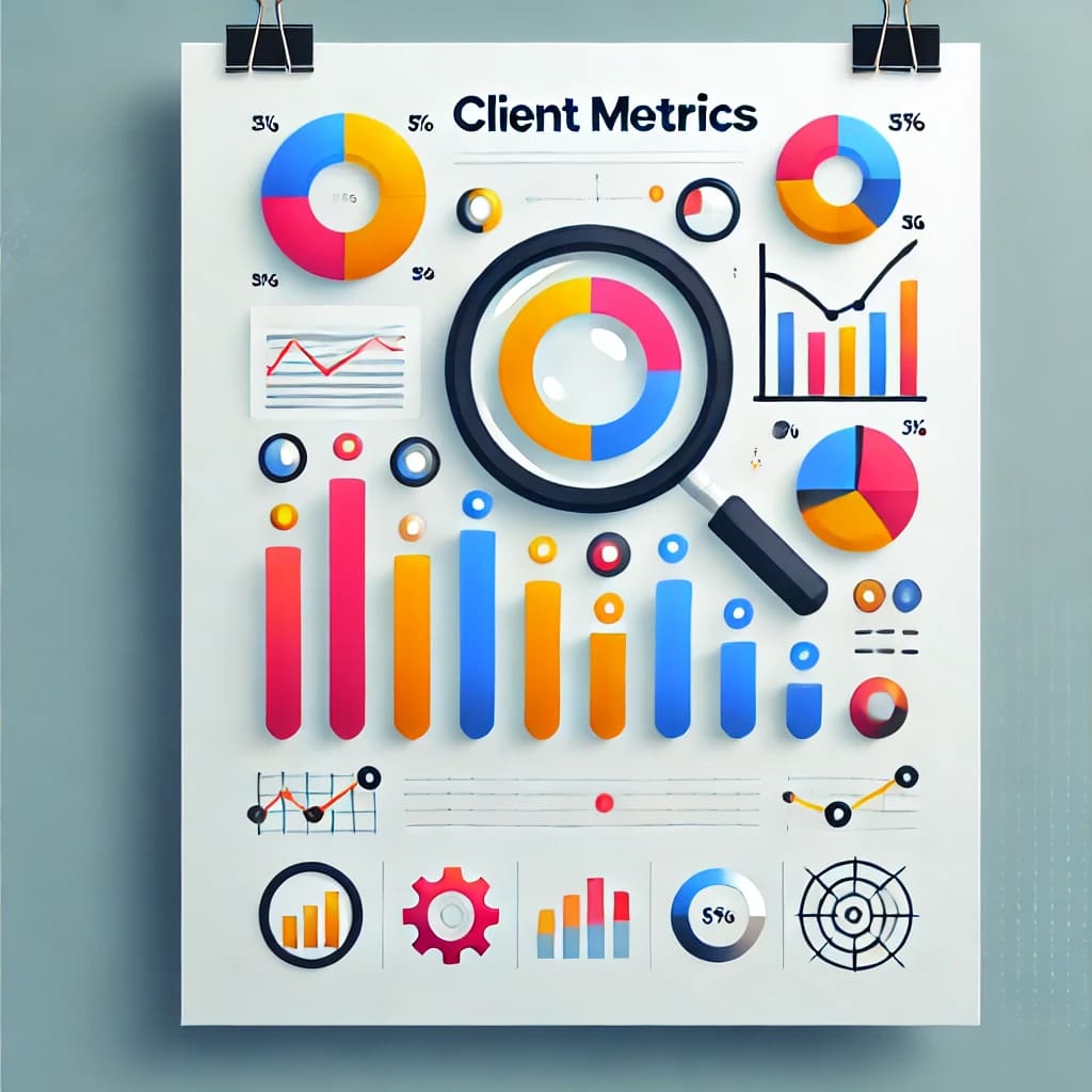 graphic for client metrics